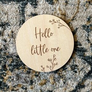 Newborn Welcome Sign